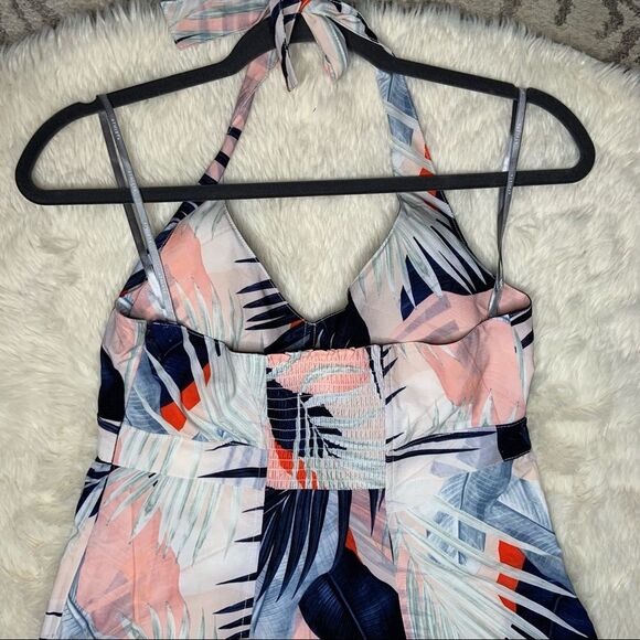 Sz Small Athleta Halter Light weight Patterned Dress - Picture 7 of 9